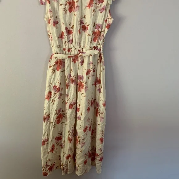 Cream floral dress - Picture 7 of 9